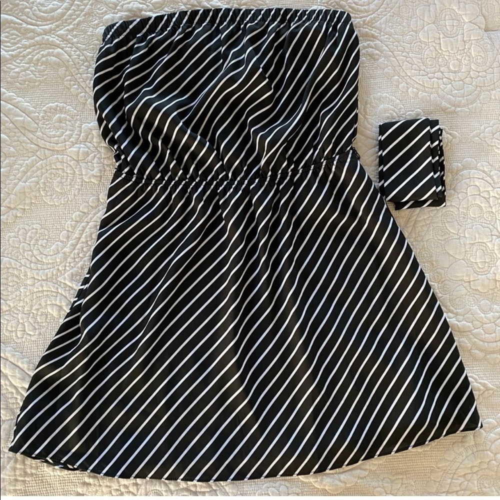 Express Strapless Mini Dress Size Medium